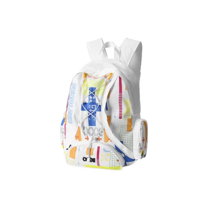 COEXISTENCE Polyester Backpack Unisex Black-11