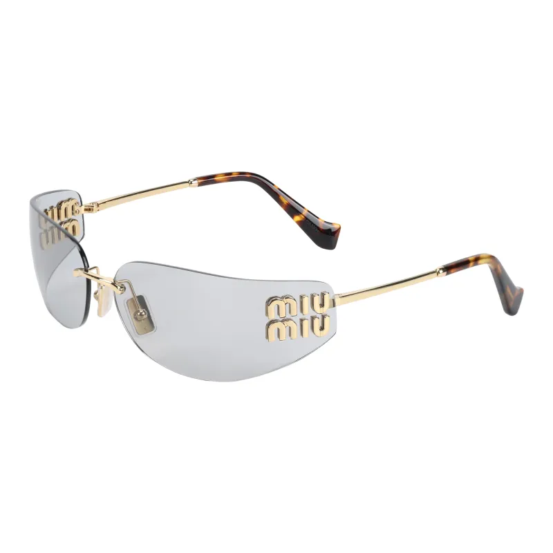 MIU MIU Eyewear Logo plaque Sunglasses-0