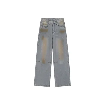 F.K.V.A Jeans Unisex Blue