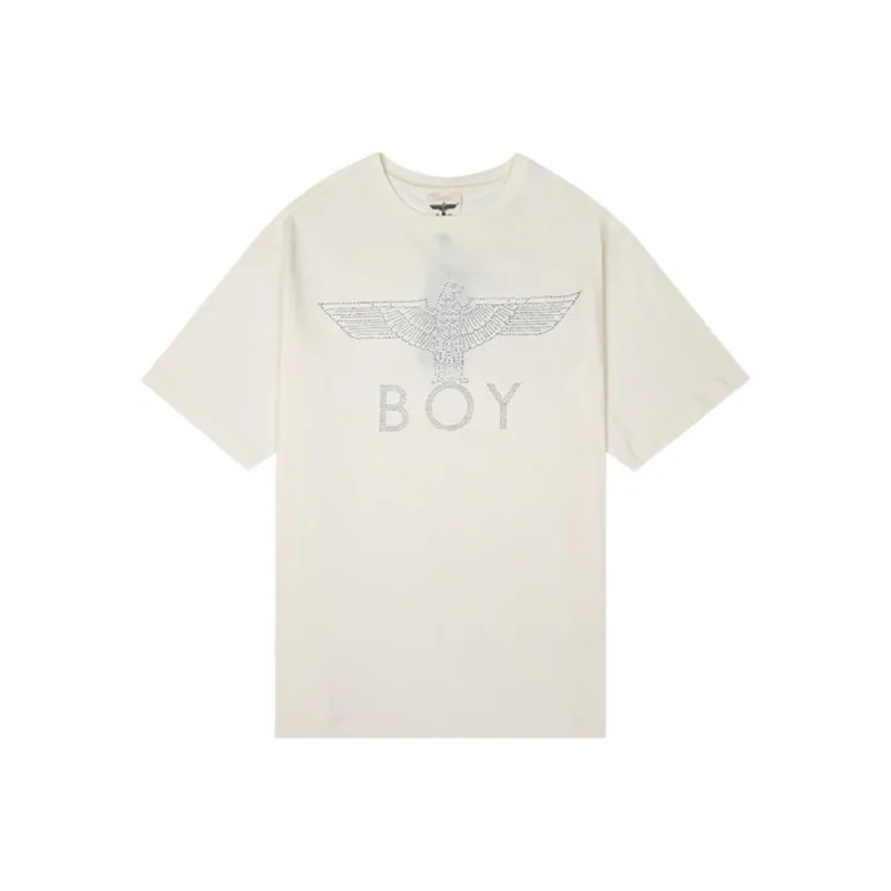 Boy London T Shirts Unisex White-0