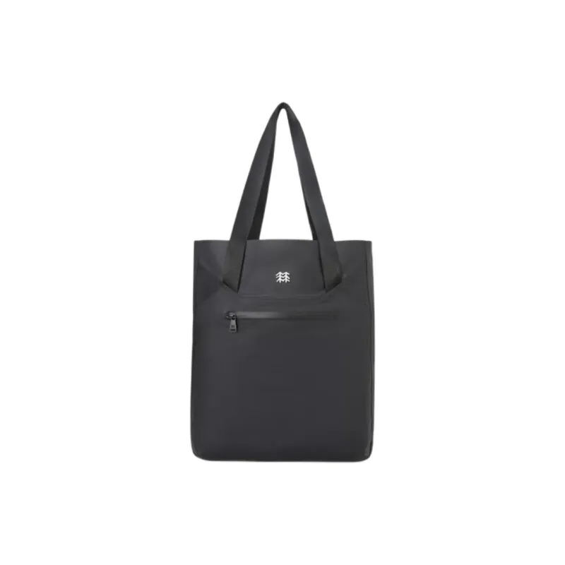 KOLON SPORT Fabric Tote Bag, Shopping Bag, Shoulder Bag Unisex Black-0