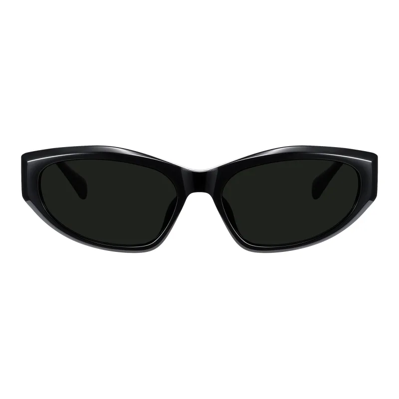 Disney Plate Frame Cat Eye Sunglasses Unisex Black-1