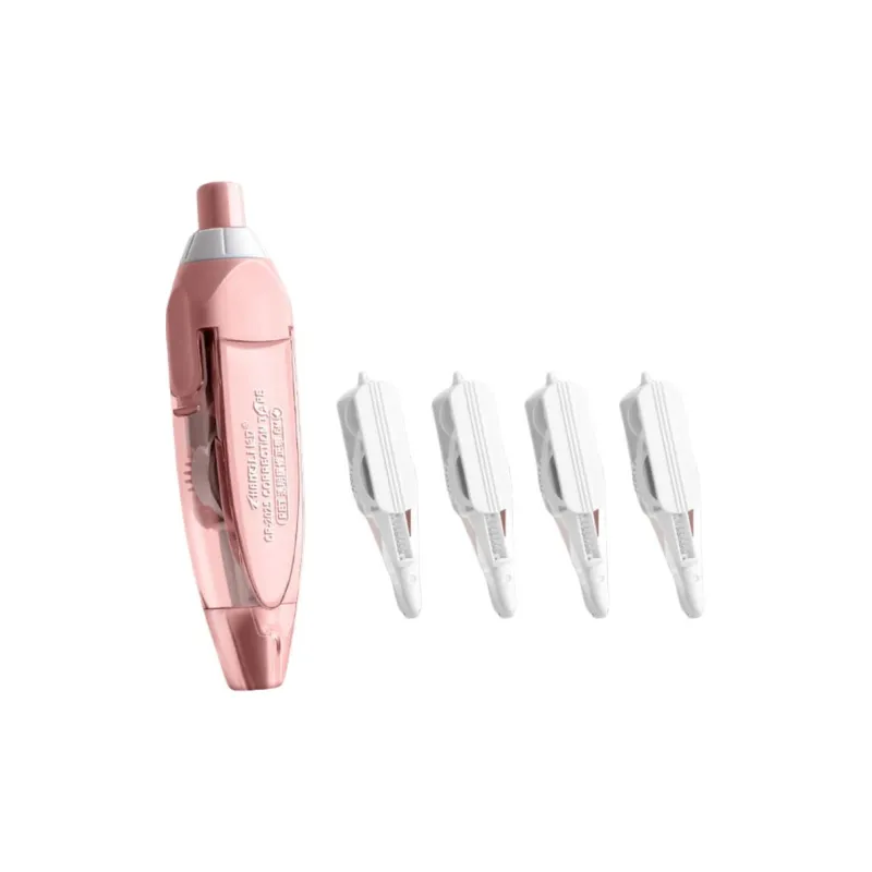 REBECCA LIM'S Push Activated Refillable Smooth For Students Correction Fluid/Correction Tape/Correction Patch-10