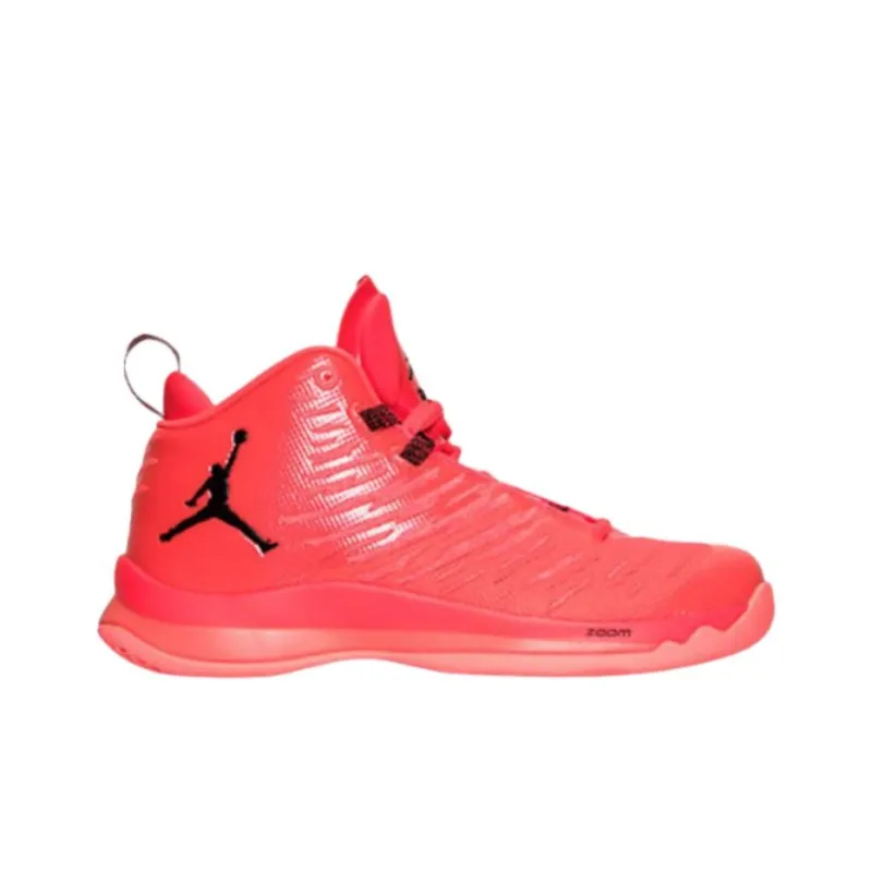 Jordan Super.Fly 5 Wear resistant And Lightweight Mid Top Basketball Shoes Men's Red-1