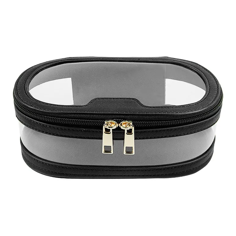 WW 160704 Refreshing Refined Cosmetics Bag Premium Small Run Design With Texture PVC Transparent Makeup Bag Makeup Bags-4