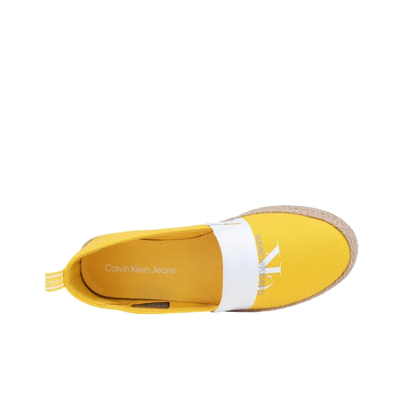 CKJ CALVIN KLEIN JEANS Espadrilles Women's Yellow-4