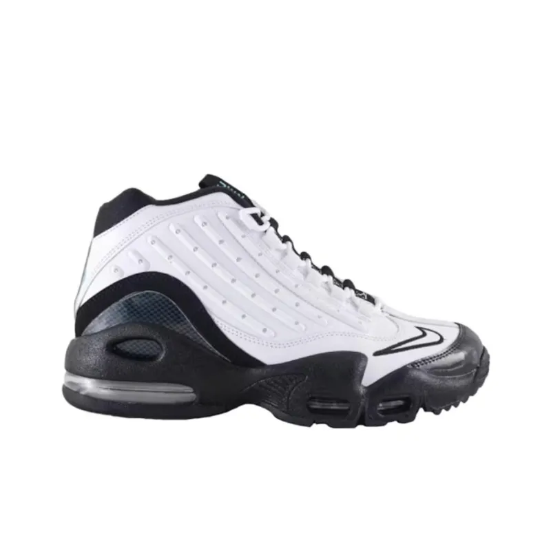 Nike Air Griffey Max 2 Abrasion Resistant Breathable Mid Top Training Shoes Men's Black White-1