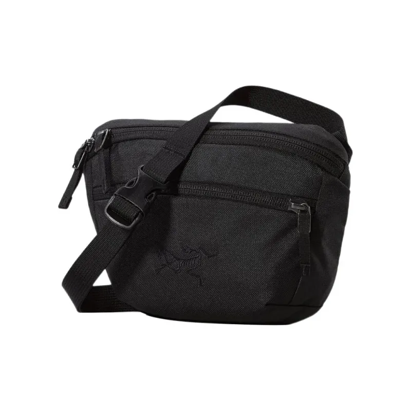 Arcteryx 2.5L Outdoor Bags Recycled Polyester Black Unisex-0