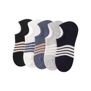 TLXT No Show Socks Men's Comfortable And Breathable Minimalist Style, Odor Resistant Antibacterial Moisture Wicking