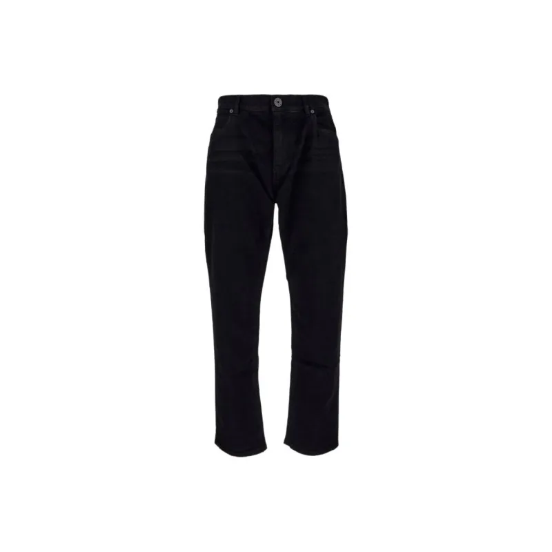 BALMAIN Logo Embroidered Denim Jeans-0