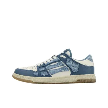 AMIRI Low Top Skateboard Shoes Men's Blue