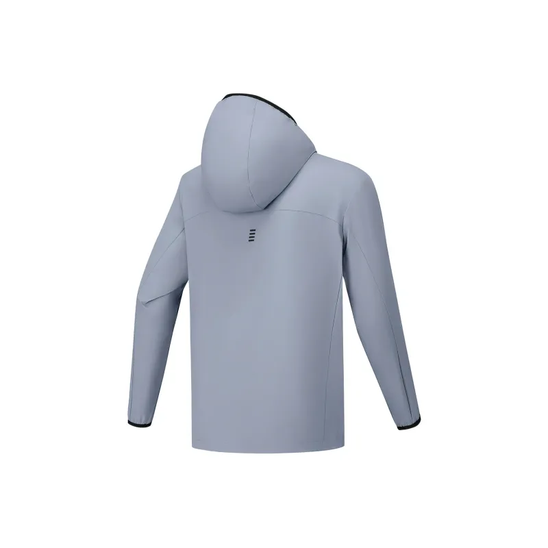 Skechers GODRI Jackets Men Trade Wind Gray 02N6-1