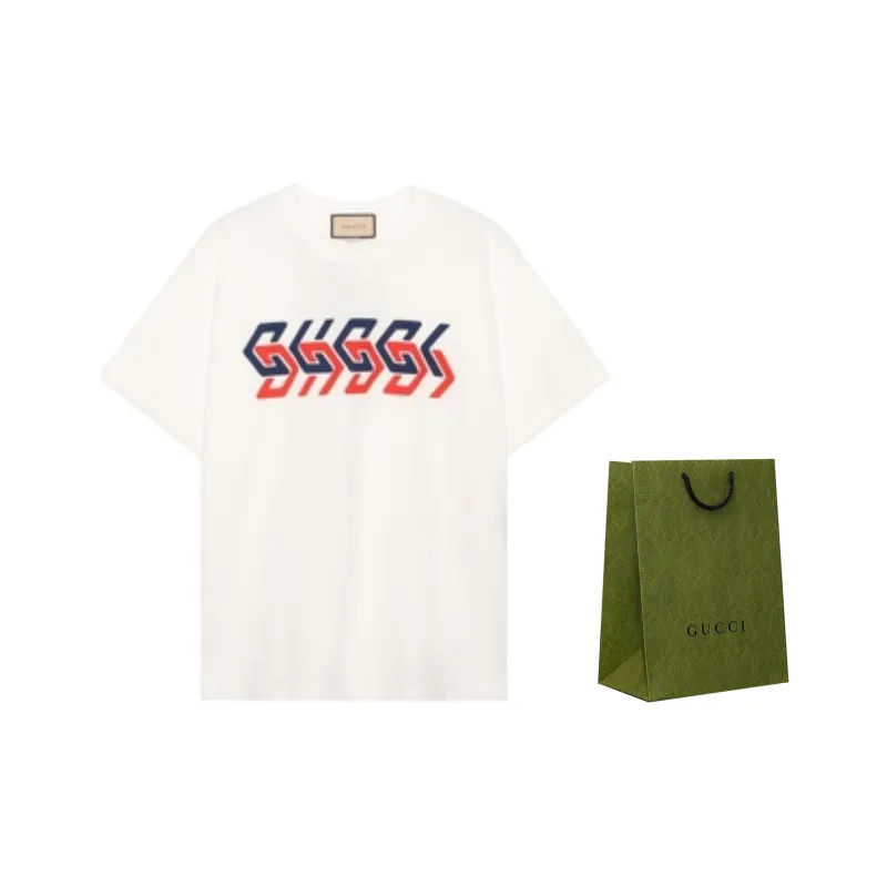 GUCCI Mirror Print T Shirt-6