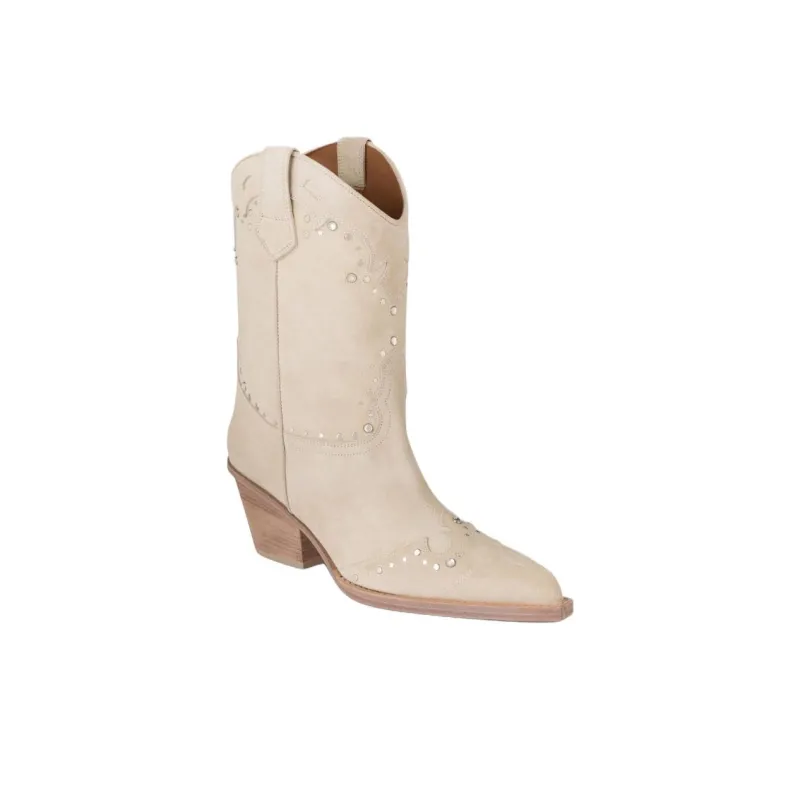 Paris Texas Janice Ankle Boots 6cm Women's White-2