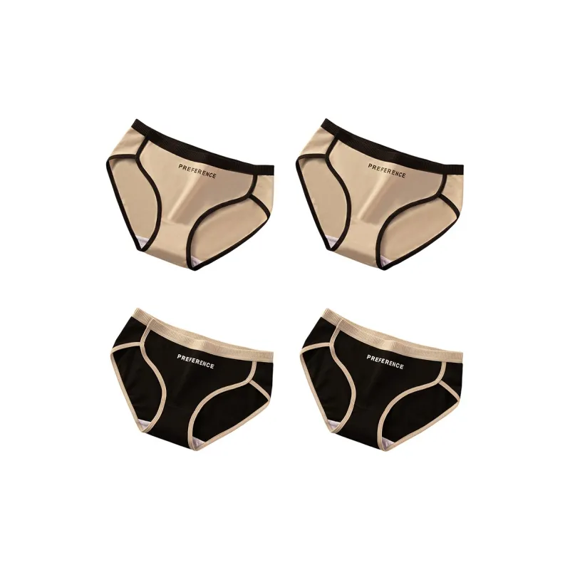 Flowers In Water Underpants Women's 4 Pack-27