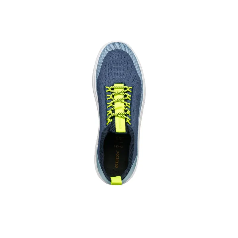 GEOX Spherica Low Top Casual Shoes Men's Blue-6