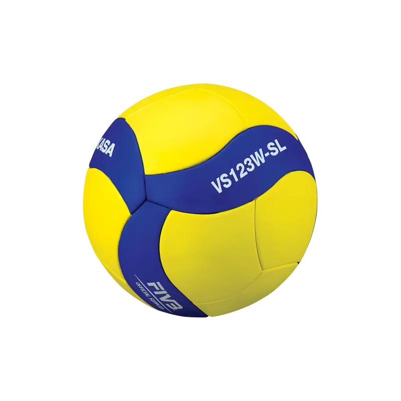 MIKASA Size 5 Ball Volleyball Unisex Yellow Blue-0