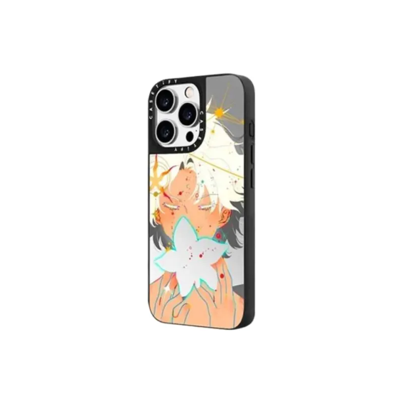 CASETIFY PC Material Impact Resistant Cushioning Full Surround Magsafe Phone Case Compatibility Apple 15 Cartoon-1