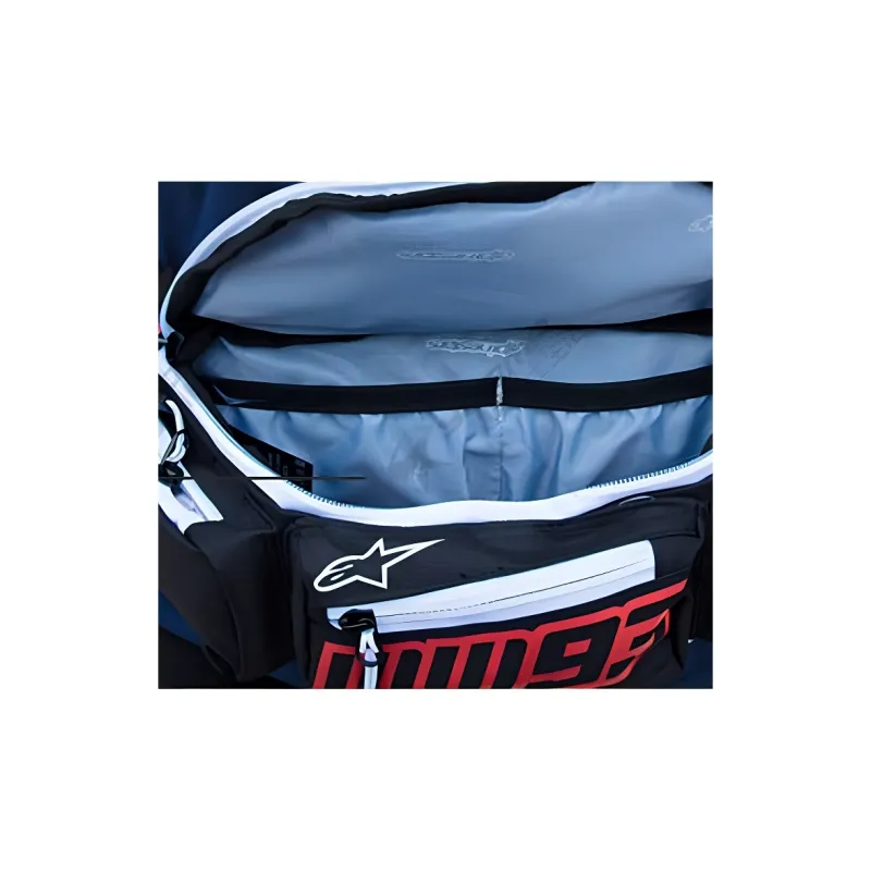 ALPINESTARS 2.5L Fanny Packs Fabric Black & Red Unisex-3