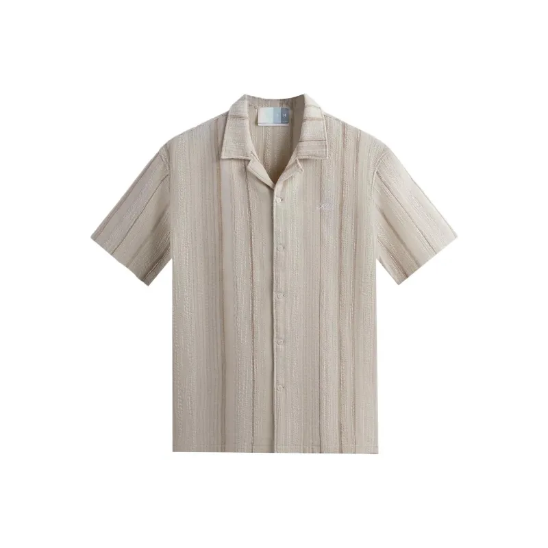 KITH Multi Stitch Thompson Camp Collar Shirt-0