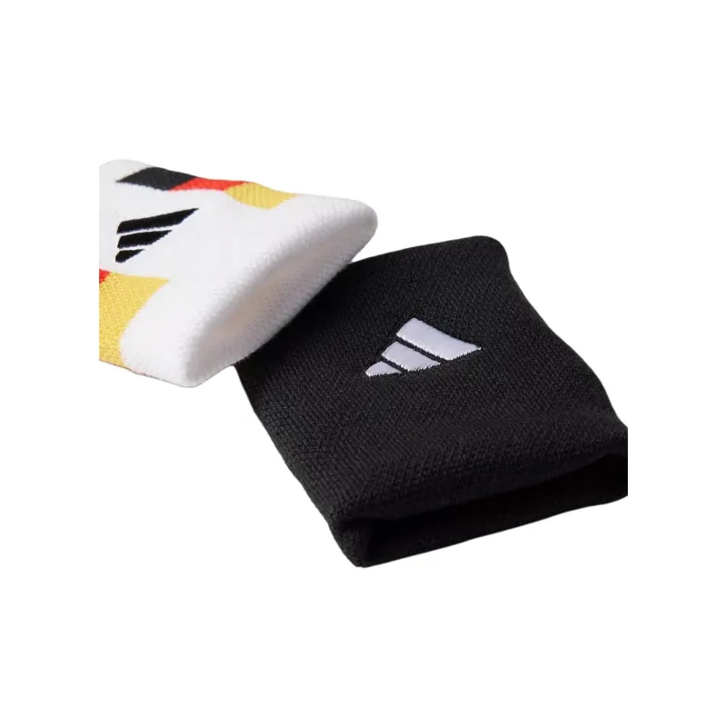 Adidas Soccer Wristbands Protective White Black-1