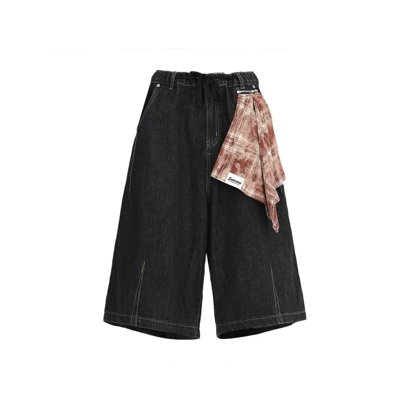 JASONWOOD Denim Shorts Unisex Black-1