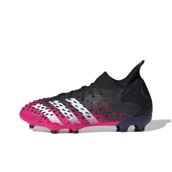 Adidas Predator Freak .1 Abrasion Resistant Soccer Shoes Men's Pink Black