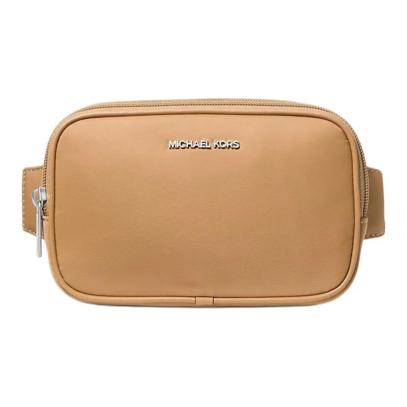 MICHAEL KORS Nylon Crossbody Fanny Pack Trumpets Women's Brown-0