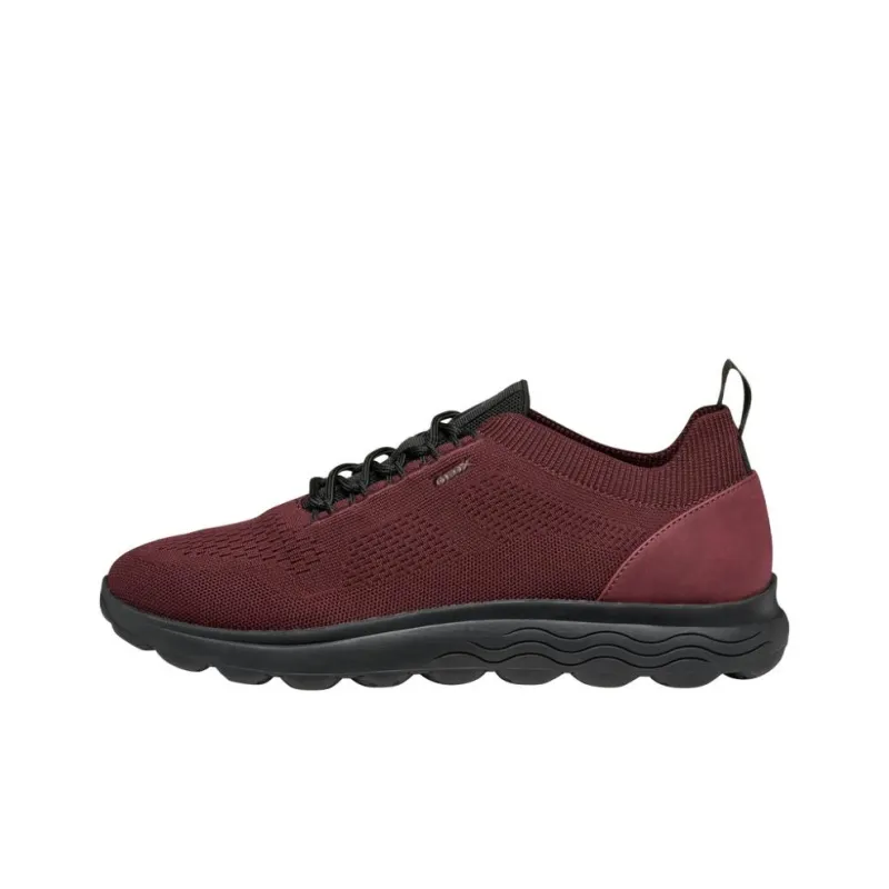 GEOX Spherica Low Top Casual Shoes Men's Burgundy-0