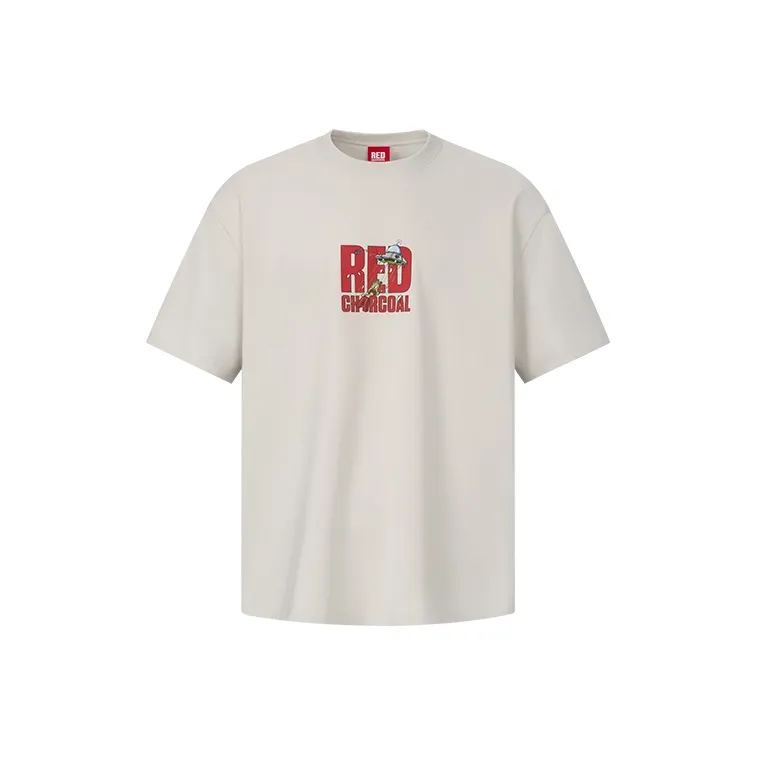REDCHARCOAL T Shirts Unisex Gray Coffee-0