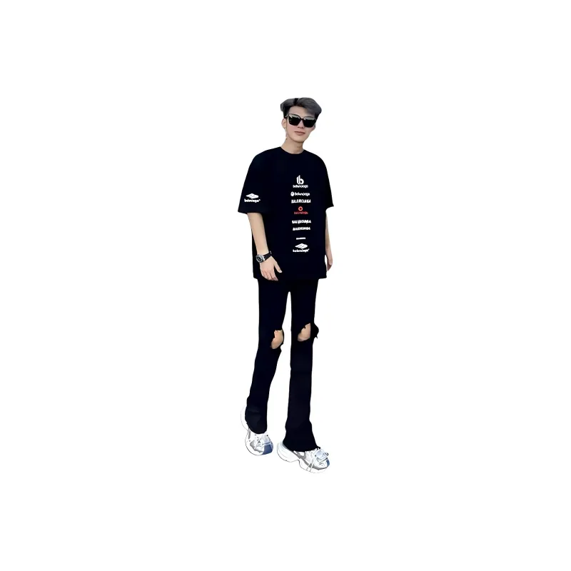 City Hipster Jeans Unisex Black-0