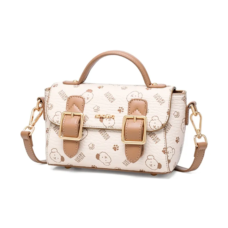 AOKANG PVC Messenger Bag, Handbag, Shoulder Bag, Crossbody Bag Trumpets Women's Multicolor-0