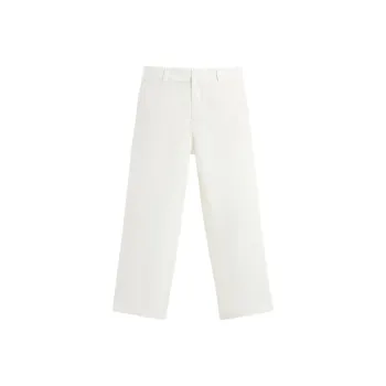 ZARA Suit Trousers Men White