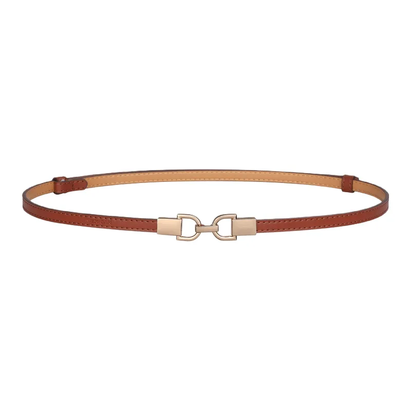 MEXICAN Polyurethane Leather Belt Women's 1cm-8