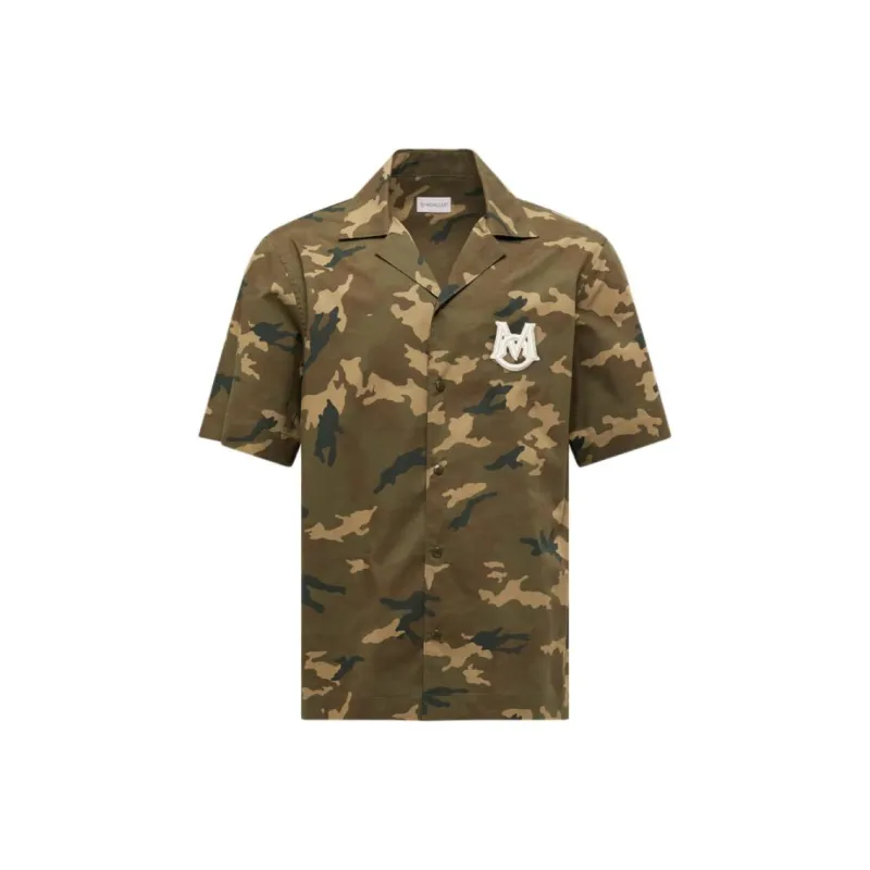 Moncler Shirts Men Green-0