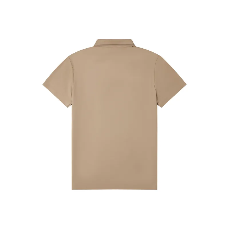 SEVEN Business Casual Breathable Stretch Polo Shirt Men's Shopping Bag-5