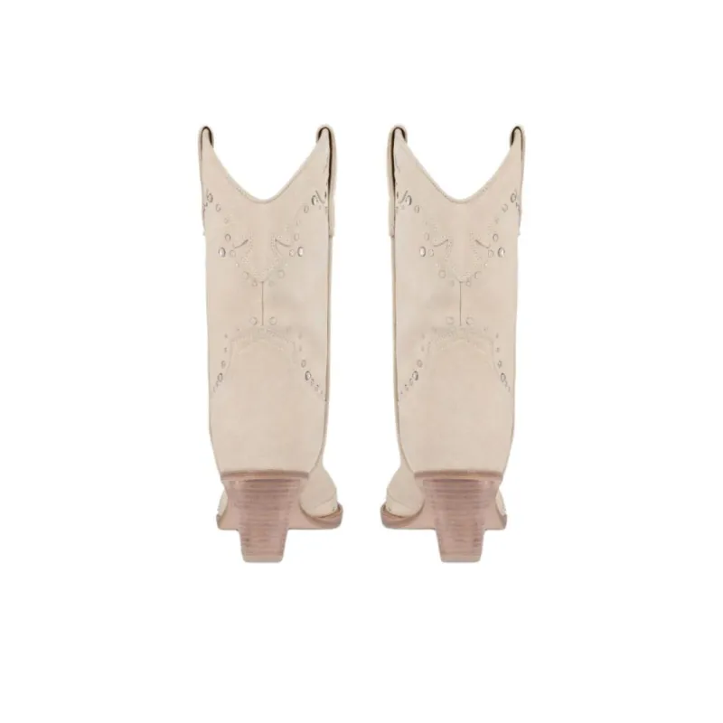 Paris Texas Janice Ankle Boots 6cm Women's White-5
