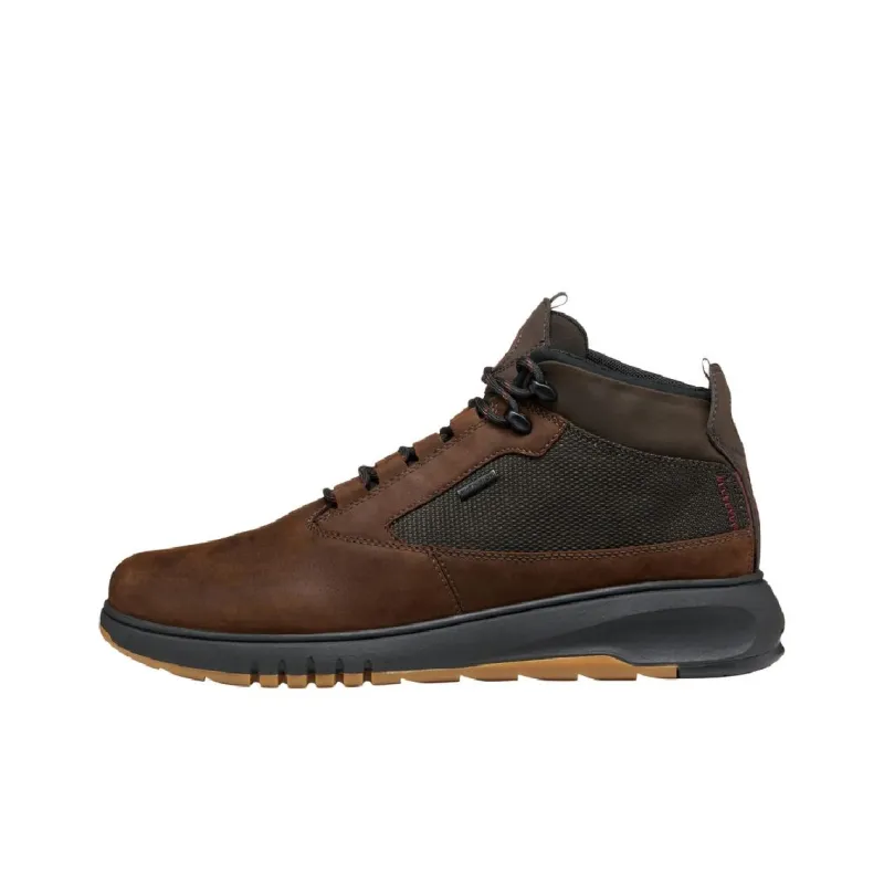 GEOX Aerantis 4X4 Ab Ankle Boots Men's Dark Brown-0
