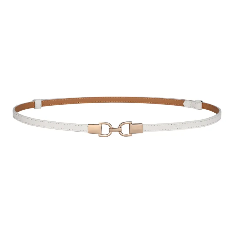 MEXICAN Polyurethane Leather Belt Women's 1cm-9