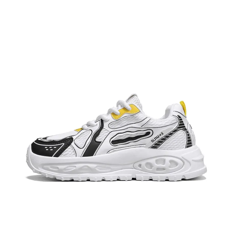 M.M Party Anti Slip Wear Resistant Low Top Chunky Sneakers Men-0