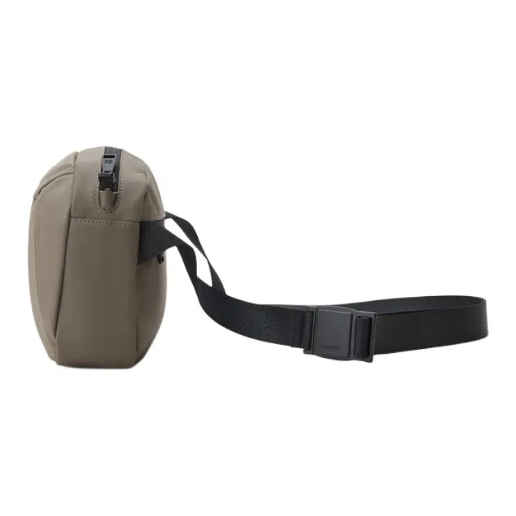 KOLON SPORT Fabric Shoulder Bag, Crossbody Bag Unisex Taupe-2