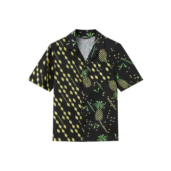KARL LAGERFELD Shirt Men's Black