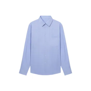 GOLDLION Shirts Men Sky Blue