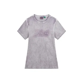 GUESS T Shirts Women's Light Purple