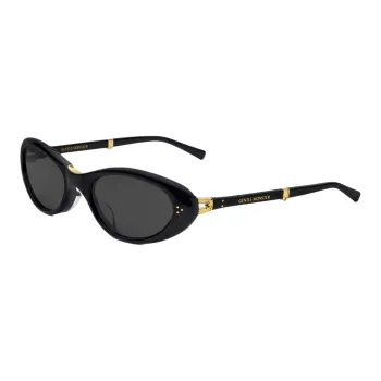 GENTLE MONSTER Acetate Oval Sunglasses Unisex Black