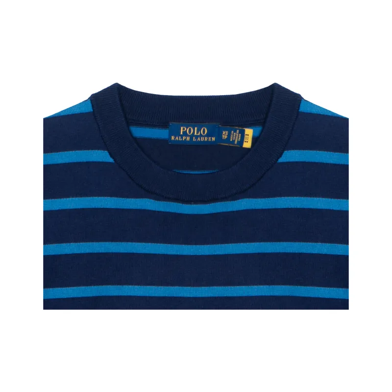 Polo Ralph Lauren T Shirt Women's Blue Black-8