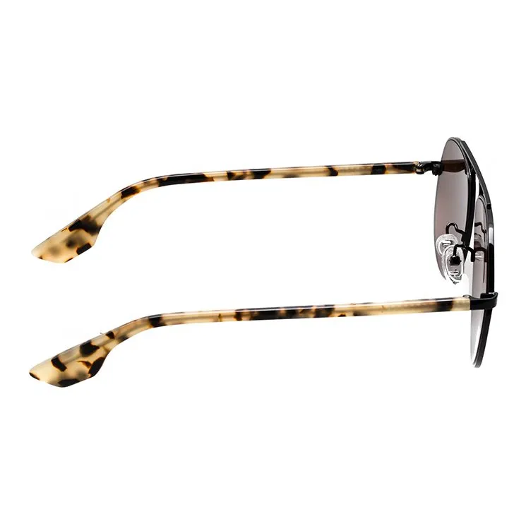 McQ Alexander McQueen Metal Aviator Sunglasses Unisex Yellow-1