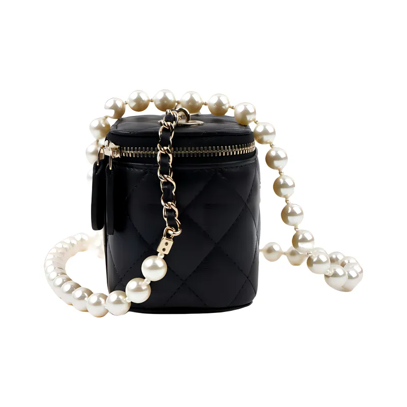 CHANEL Sheepskin Box Bag, Shoulder Bag, Crossbody Bag Women's Black-2