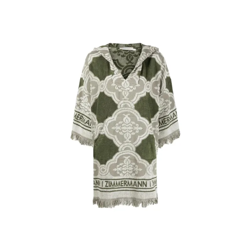 Zimmermann Long Sleeved Dresses Women's Green-0