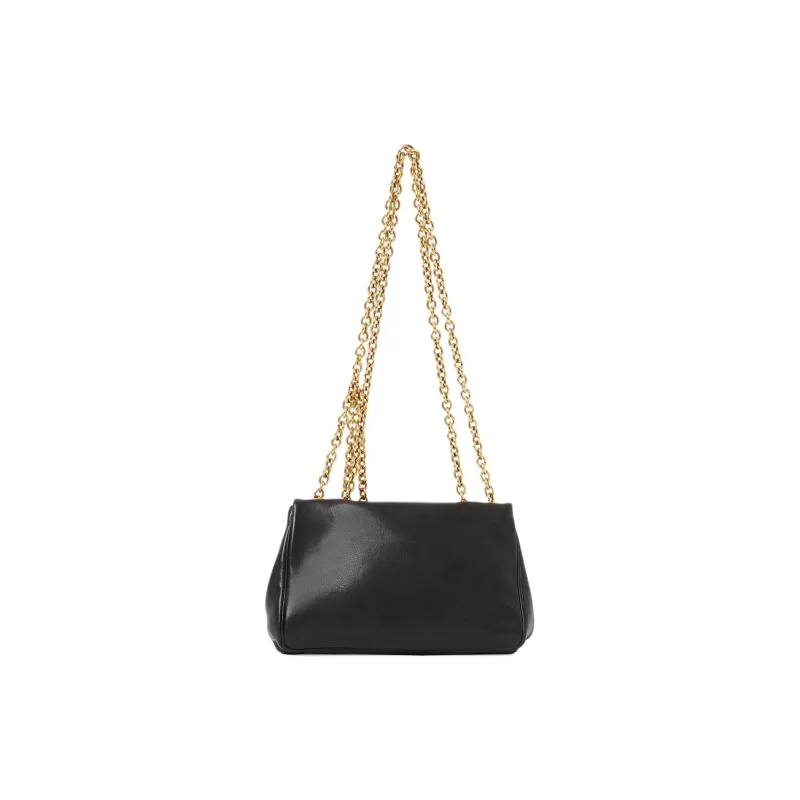 Chloe Chloé Bags Buffalo Leather Shoulder Bag Women's Black-2